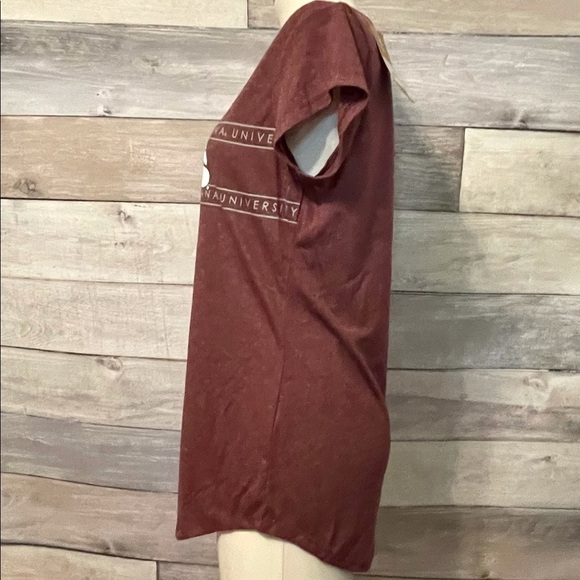 UNIVERSITY OF MONTANA GRIZZLIES V-Neck Tee size S - Picture 3 of 5